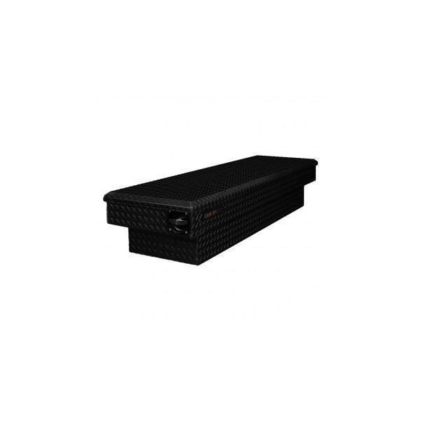 71in Crossover Truck Tool Box, Matte Black Aluminum